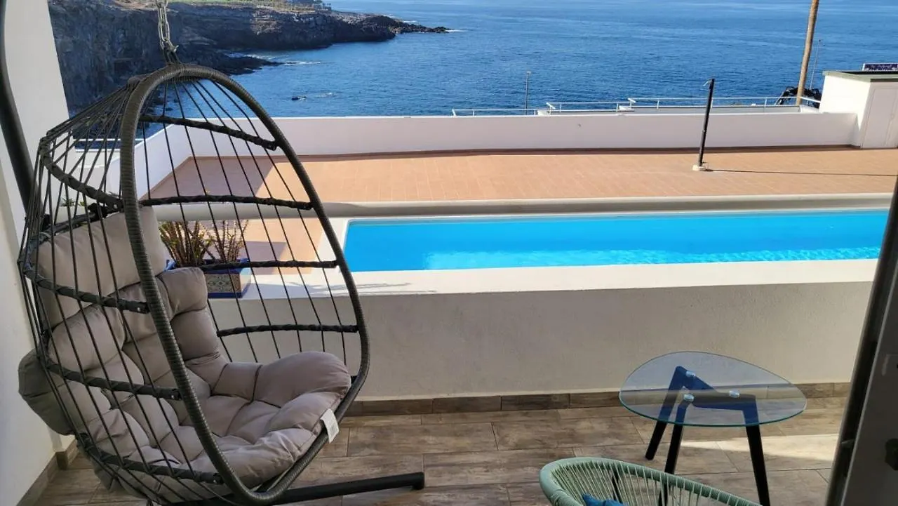 Daire En Primera Linea De Mar Y Piscina - Apartamento Azur - El Ancla - Callao Salvaje - Costa Adeje