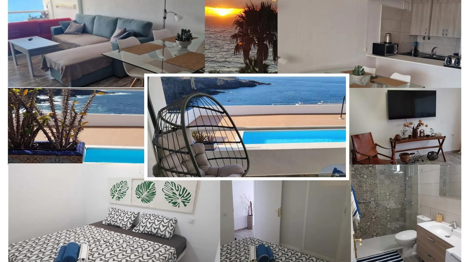 En Primera Linea De Mar Y Piscina - Apartamento Azur - El Ancla - Callao Salvaje - Costa Adeje
